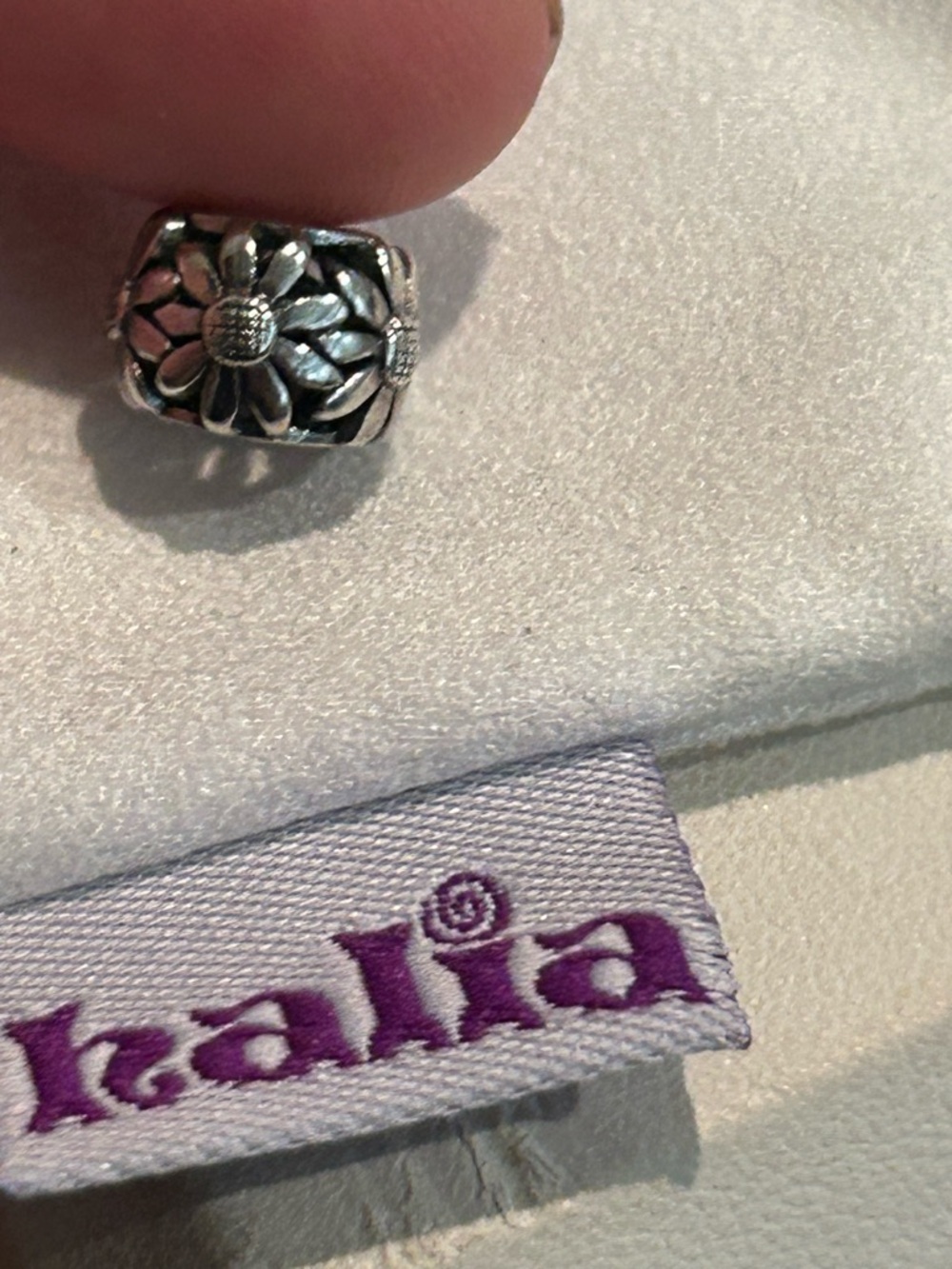 NEW Halia “Sunflowers” Bead Charm - Sterling Silver
